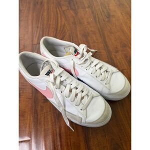 Nike Blazer Low Platform 'White Pink Glaze' Women's Size 10 DJ0292-103